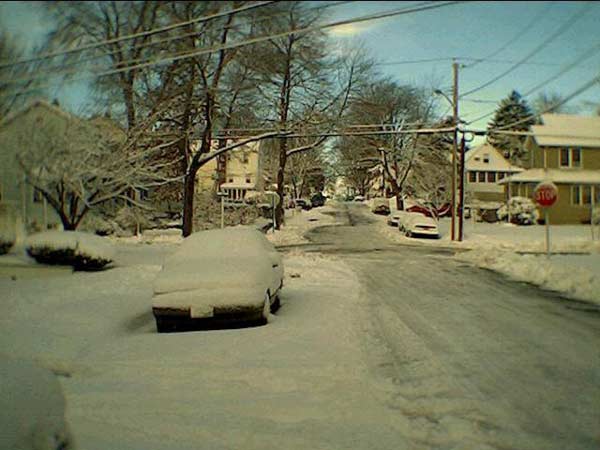 Snow to the Right of us